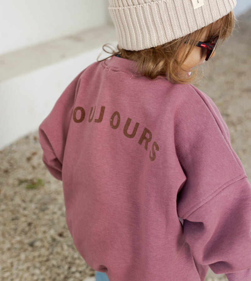 Oversize Sweater L'amour Toujours - Mauvewood