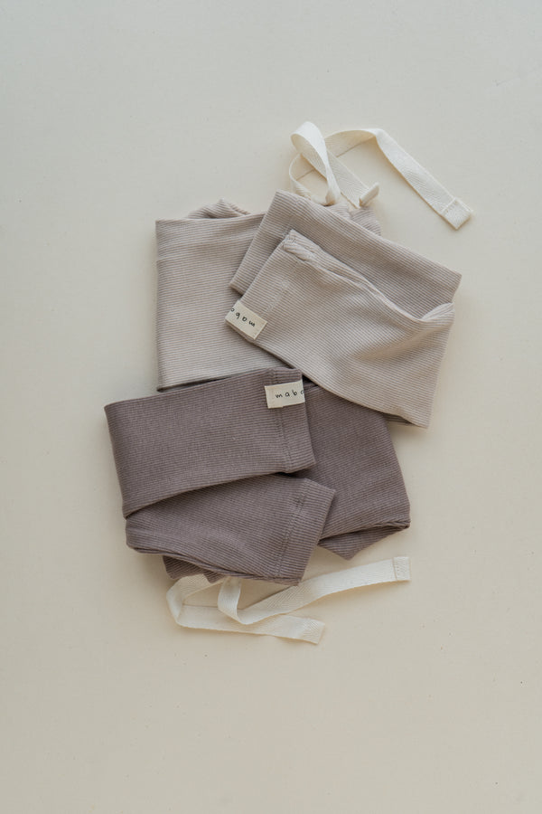 Legging Rib - Warm Sand