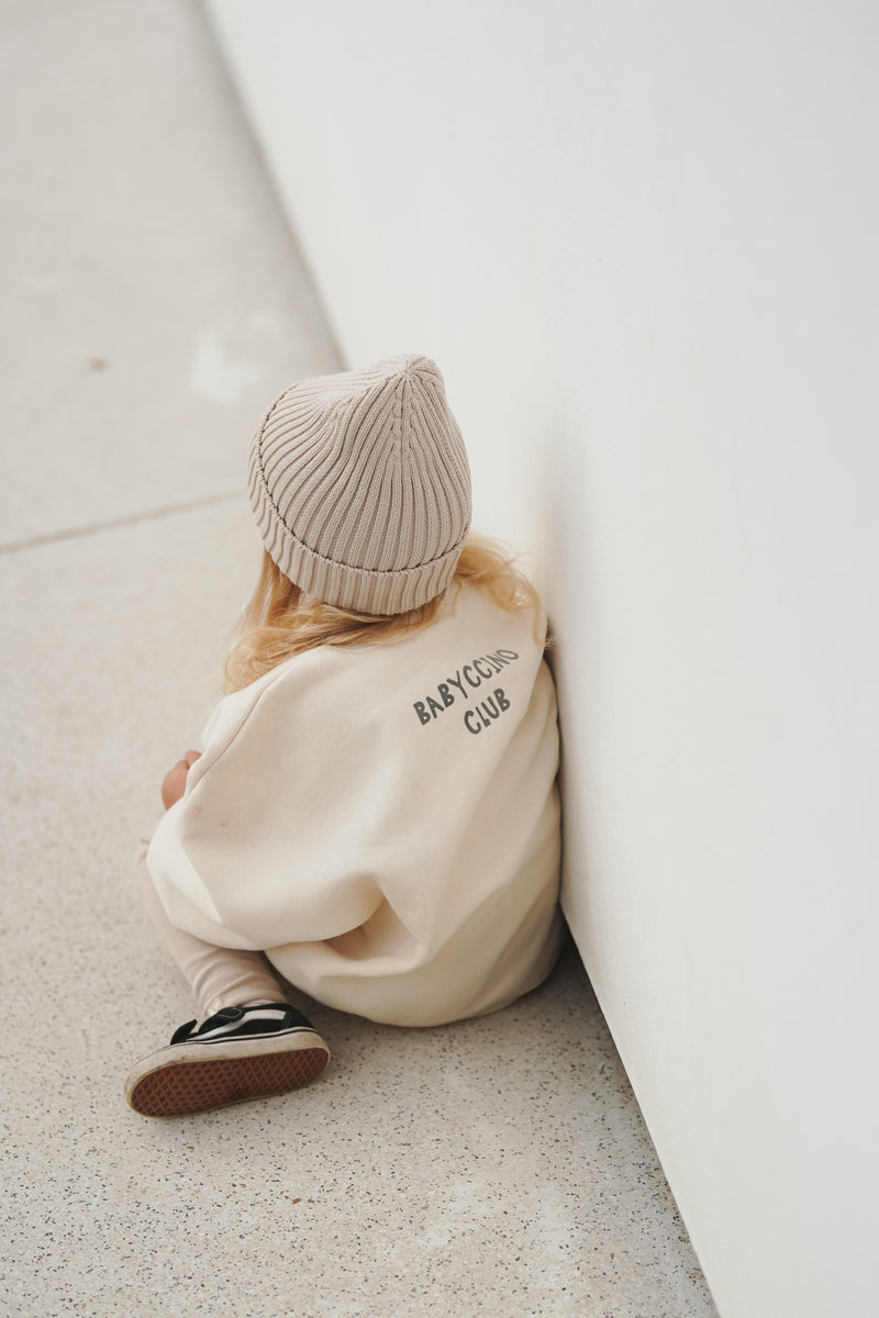 Oversize Sweater Babyccino - Oat
