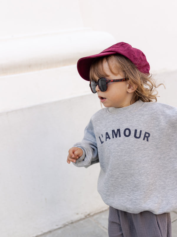 Oversize Sweater L'amour Toujours - Grey Melange