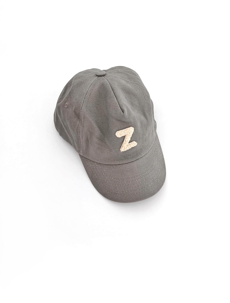 Letter Cap - Muddy Grey