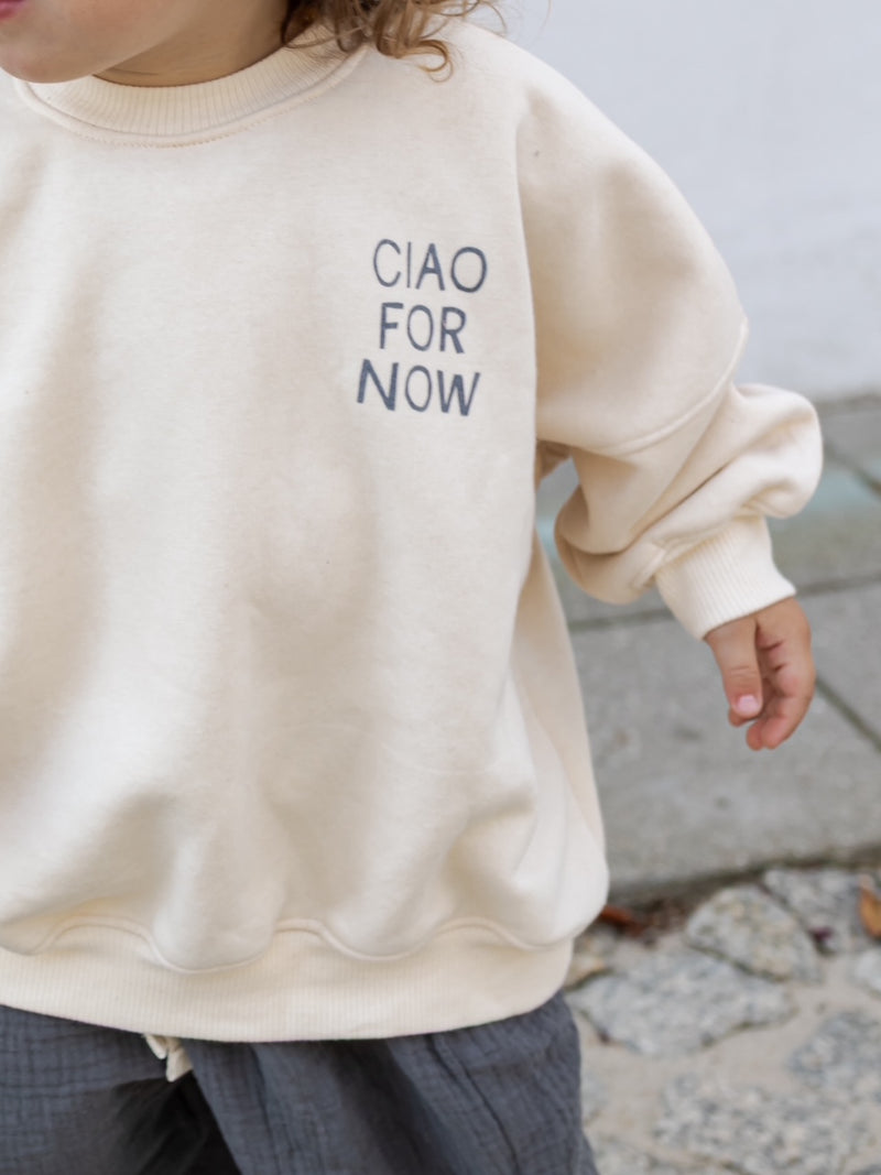 Oversized Sweater Oh Scusi - Oat