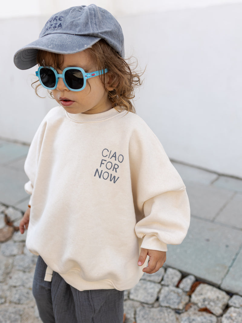 Oversized Sweater Oh Scusi - Oat