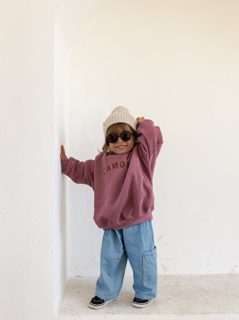 Oversize Sweater L'amour Toujours - Mauvewood