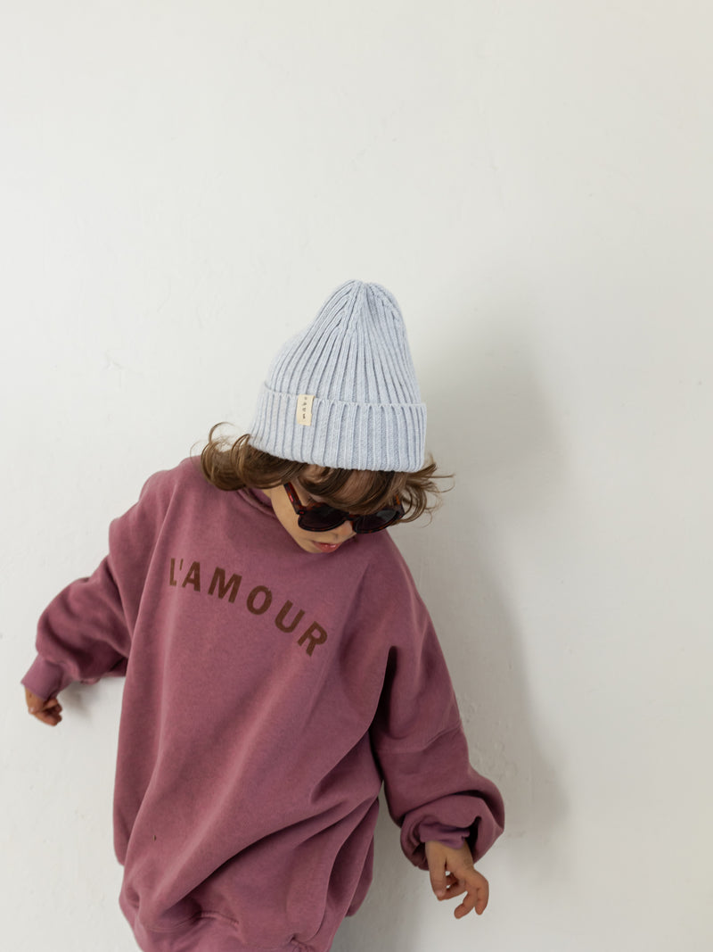 Oversize Sweater L'amour Toujours - Mauvewood