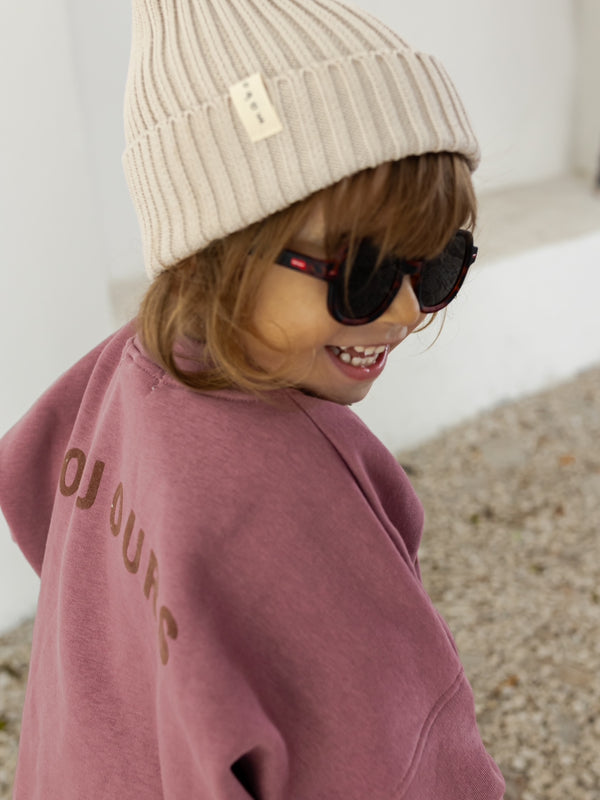 Knit Beanie - Light Sand