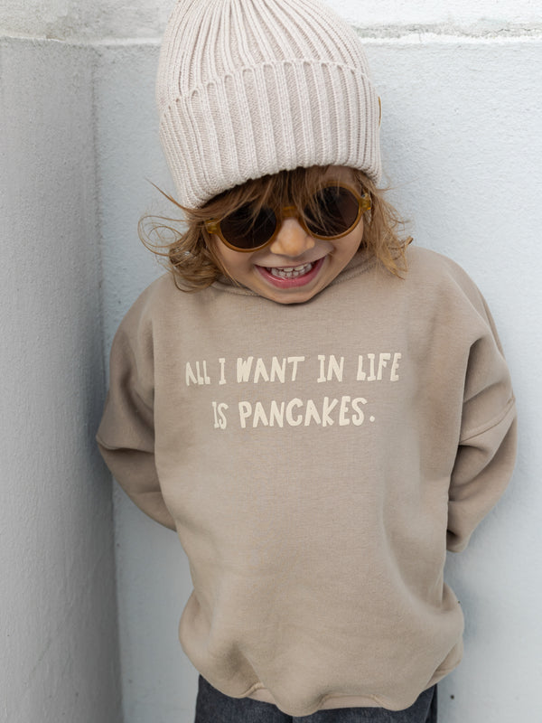 Oversize Sweater Pancakes - Mud