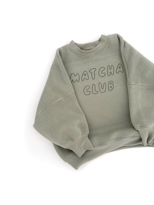 Oversize Sweater Like you Matcha - Matcha