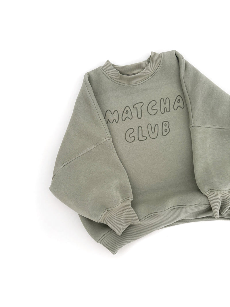 Oversize Sweater Like you Matcha - Matcha