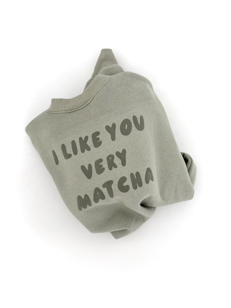 Oversize Sweater Like you Matcha - Matcha