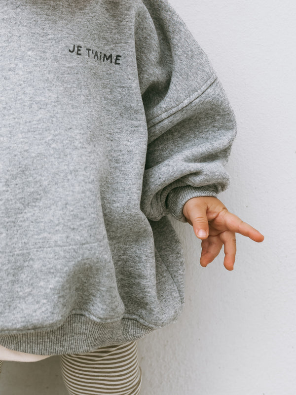 Oversize Sweater Je t'aime - Donkey