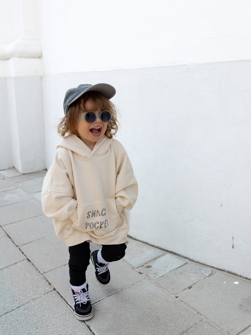 Oversized Hoodie Ciao, Ciao! - Waffle Knit Mouse