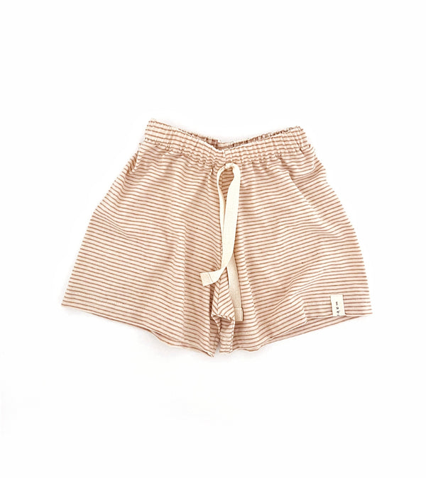 Cozy Shorts Biscuit Stripes