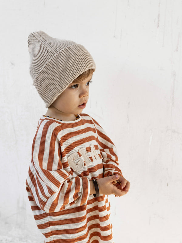 Knit Beanie - Oat