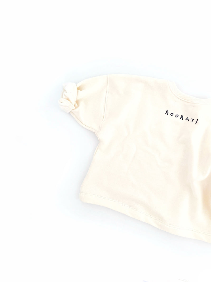 Create your individual (birthday) Oversize Sweatshirt - Milk