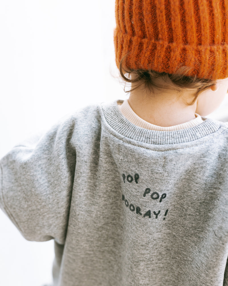 Oversize Sweatshirt Popcorn - Donkey - SALE