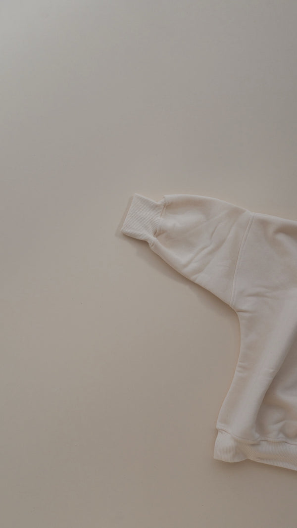 Oversize Sweater Buon Natale - Oat